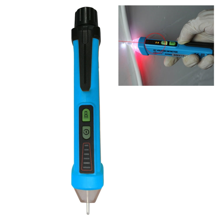 BSIDE AVD05 Rilevatori di tensione CA senza contatto 12 ~ 1000 V Elettrosonda a induzione Tipo di penna ACV Tester elettrici Strumento domestico con luce a LED, 12~1000V BSIDE AVD05 Rilevatori di tensione CA senza contatto 12 ~ 1000 V Elettrosonda a induzione Tipo di penna ACV Tester elettrici Strumento domestico con luce a LED, 12~1000V